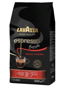 Кофе в зернах Lavazza Gran Crema Espresso (Лавацца Гран Крема Эспрессо)  1 кг, вакуумная упаковка