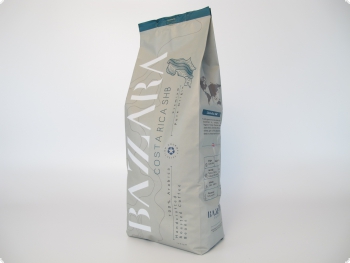 Кофе в зернах Bazzara Costarica (Бадзара Костарика) 1 кг, вакуумная упаковка, плантационный